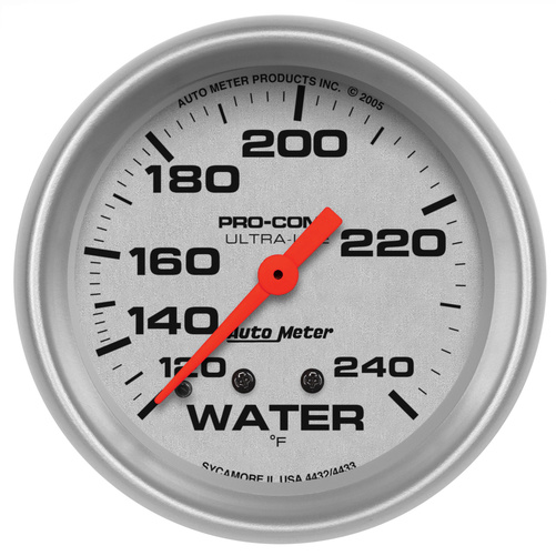 2-5/8" Wassertemperatur, 120-240 °F, Ultra-Lite