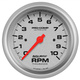 3-3/8" In-Dash Drehzahlmesser, 0-10,000 Rpm, Ultra-Lite