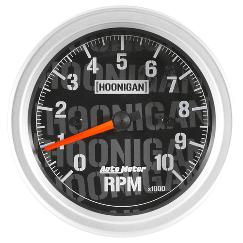 3-3/8" Drehzahlmesser, 0-10,000 Rpm, In-Dash, Hoonigan