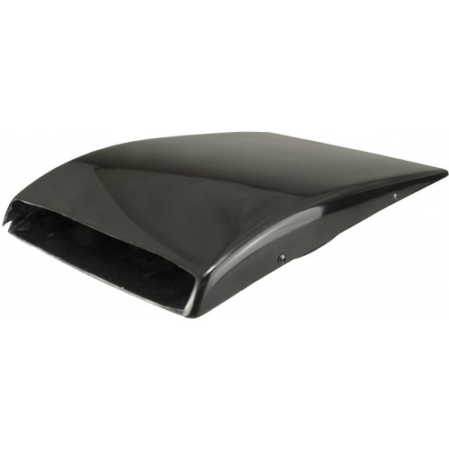 Kanaleinlassdach schwarz