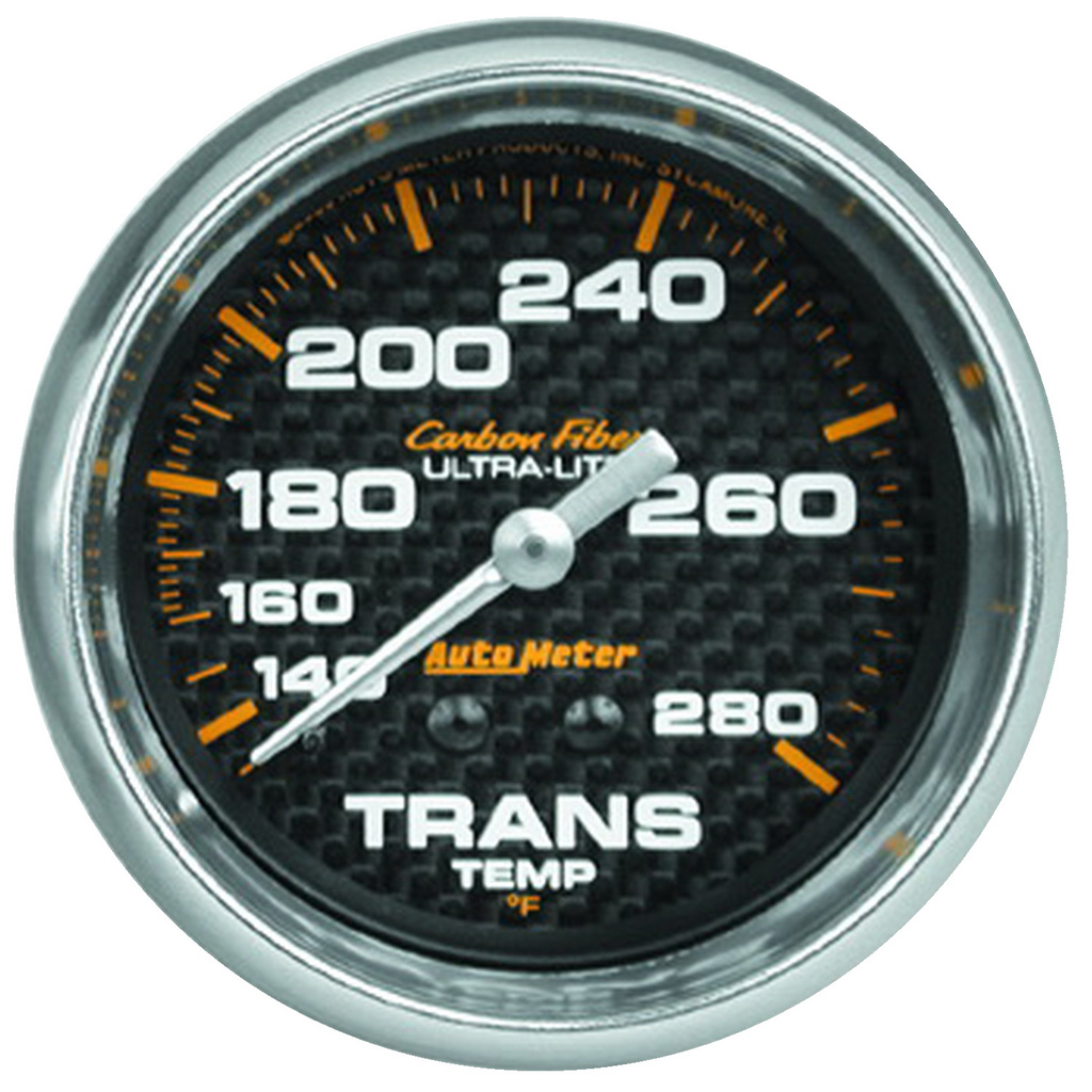 2-5/8" Getriebetemperatur, 140-280 °F, Carbon Fiber
