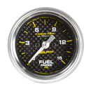 2-1/16" Kraftstoffdruck, 0-15 Psi, Carbon Fiber