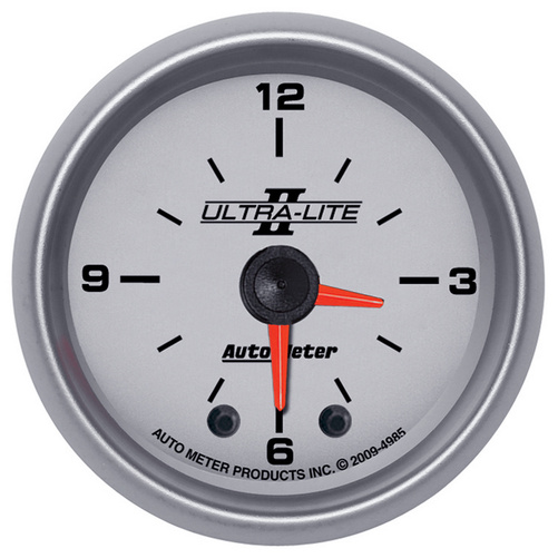 2-1/16" Uhr, 12-Stunden, Ultra-Lite Ii