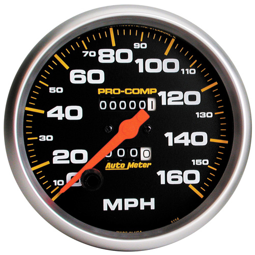 5" Drehzahlmesser, 0-160 Mph, Pro-Comp