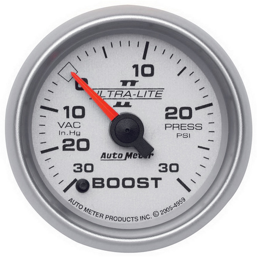2-1/16" Boost/Vakuum, 30 In Hg/30 Psi, Ultra-Lite Ii