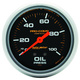 2-5/8" Öldruck, 0-100 Psi, Liquid Filled, Pro-Comp