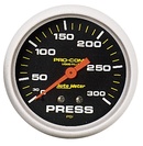 2-5/8" Druck, 0-300 Psi, Liquid Filled, Pro-Comp