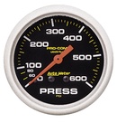2-5/8" Druck, 0-600 Psi, Liquid Filled, Pro-Comp
