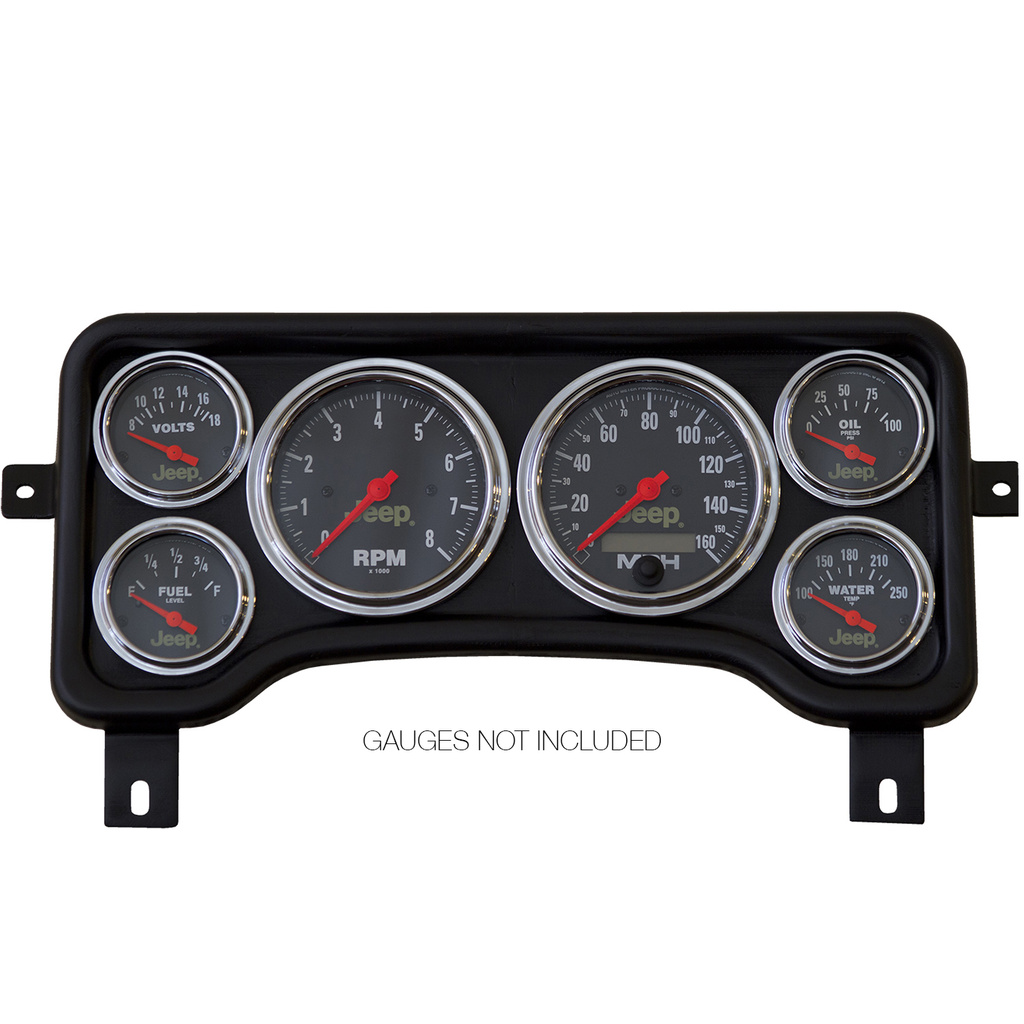 Direktpassendes Armaturenbrett-Panel, 6 Gauge, Jeep Tj / Xj