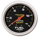 2-5/8" Kraftstoffdruck, 0-15 Psi, Liquid Filled, Pro-Comp