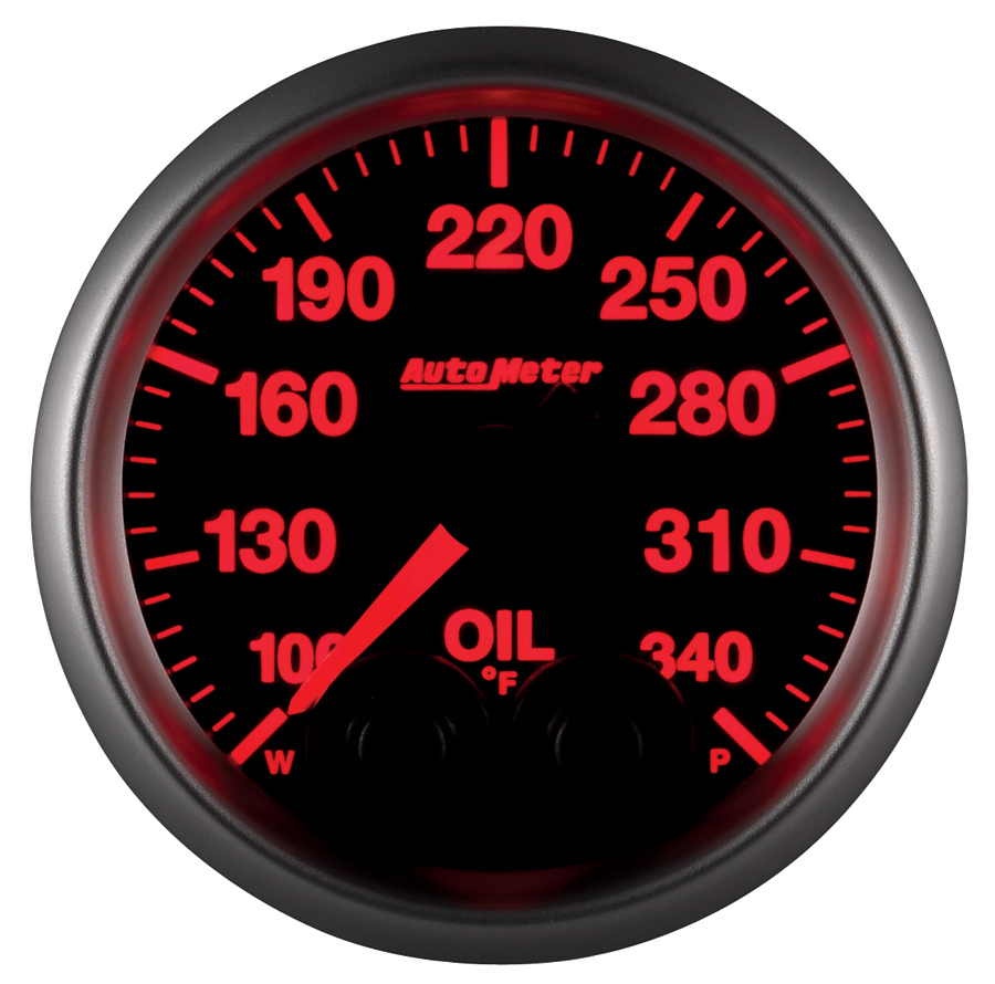 2-1/16" Öltemperatur, 100-340º, Elite, High Temp Calibration
