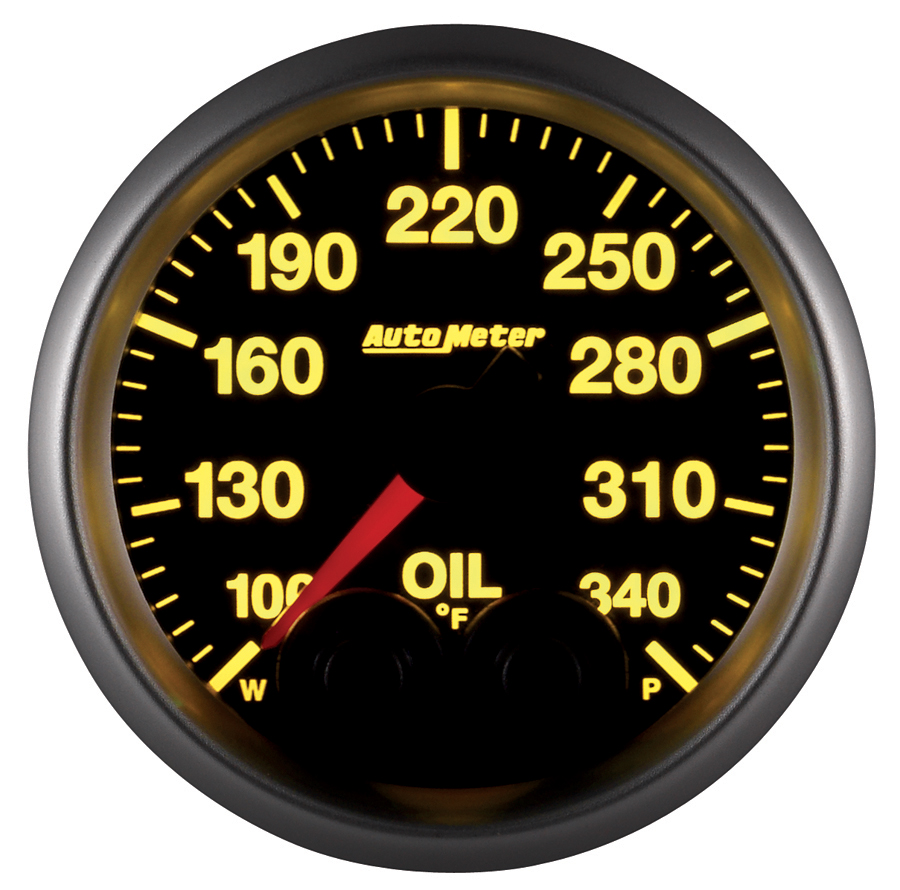 2-1/16" Öltemperatur, 100-340º, Elite, High Temp Calibration