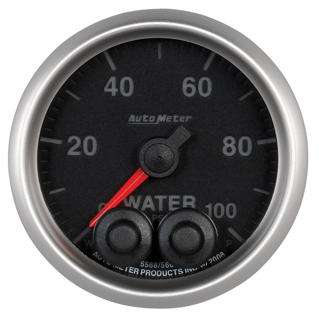 2-1/16" Wasserdruck, 0-100 Psi, Elite