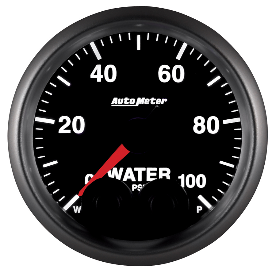 2-1/16" Wasserdruck, 0-100 Psi, Elite