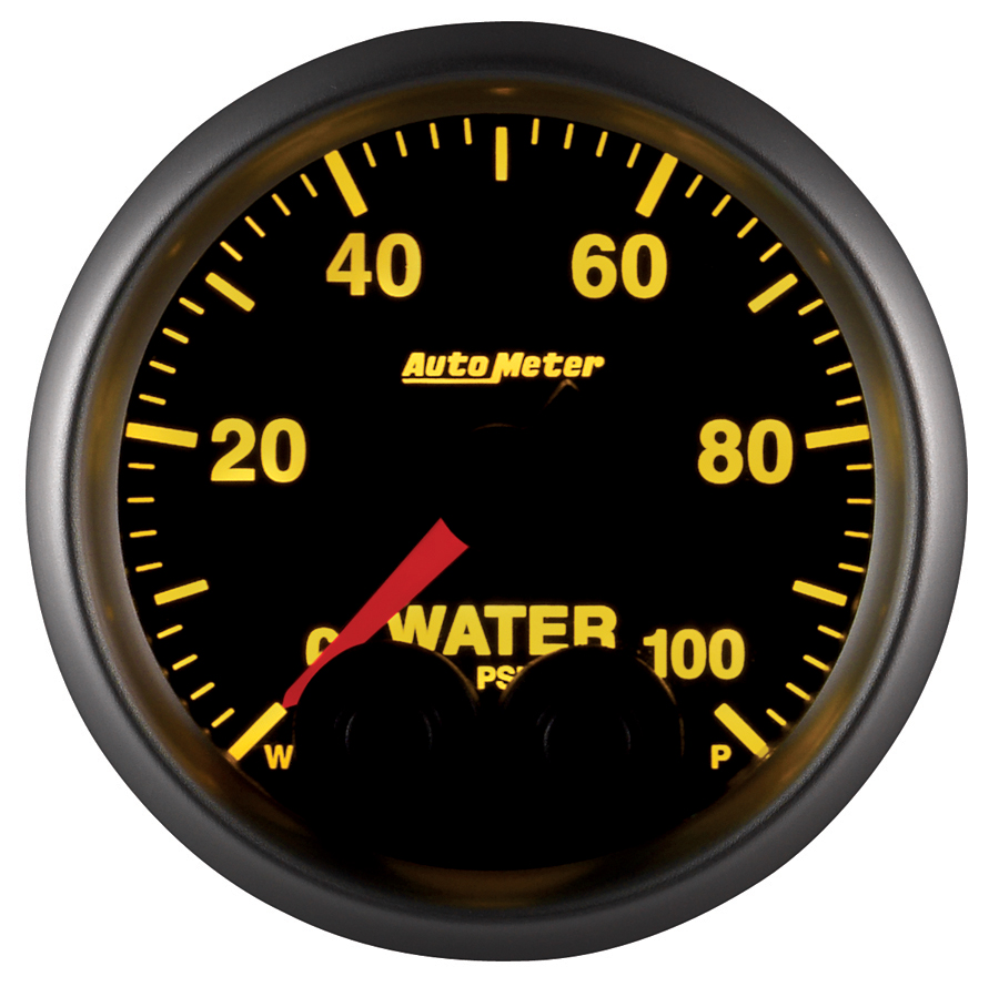 2-1/16" Wasserdruck, 0-100 Psi, Elite