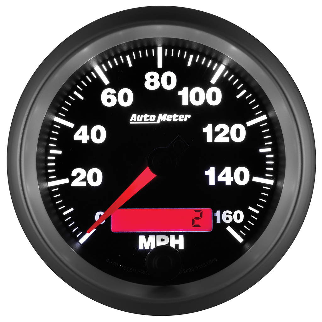 3-3/8" Drehzahlmesser, 0-160 Mph, Elite