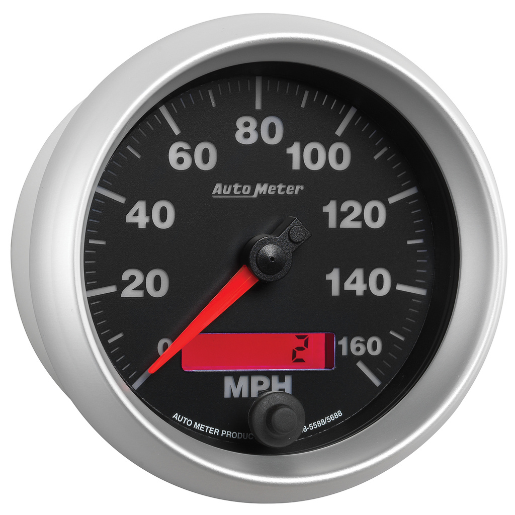 3-3/8" Drehzahlmesser, 0-160 Mph, Elite