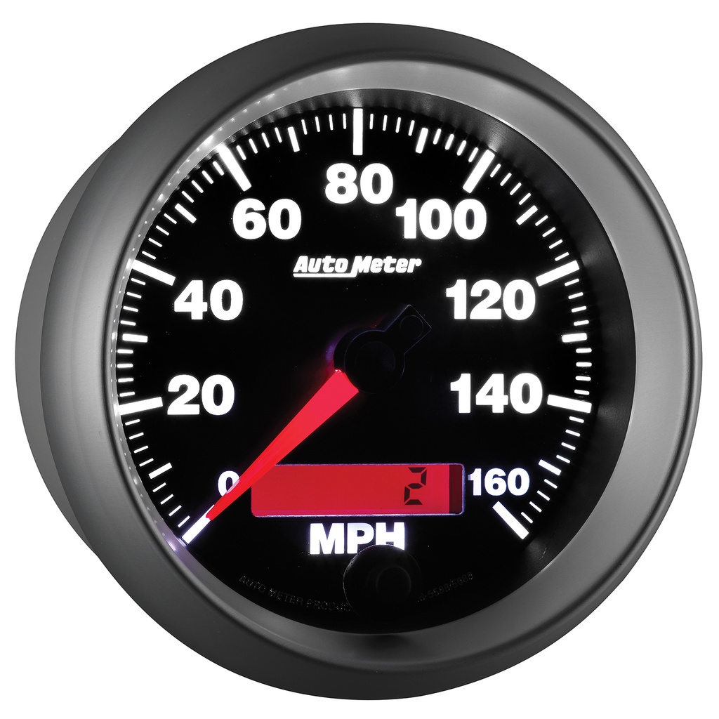 3-3/8" Drehzahlmesser, 0-160 Mph, Elite