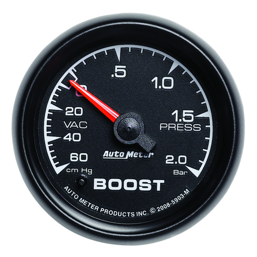 2-1/16" Boost/Vakuum, 60 Cm/Hg-2.0 Bar, Es