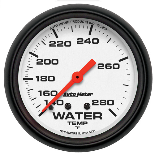 2-5/8" Wassertemperatur, 140-280 °F, Phantom