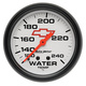 2-5/8" Wassertemperatur, 120-240 °F, Chevy Red Bowtie, White