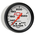 2-5/8" Wassertemperatur, 120-240 °F, Chevy Red Bowtie, White