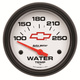 2-5/8" Wassertemperatur, 100-250 °F, Chevy Red Bowtie, White