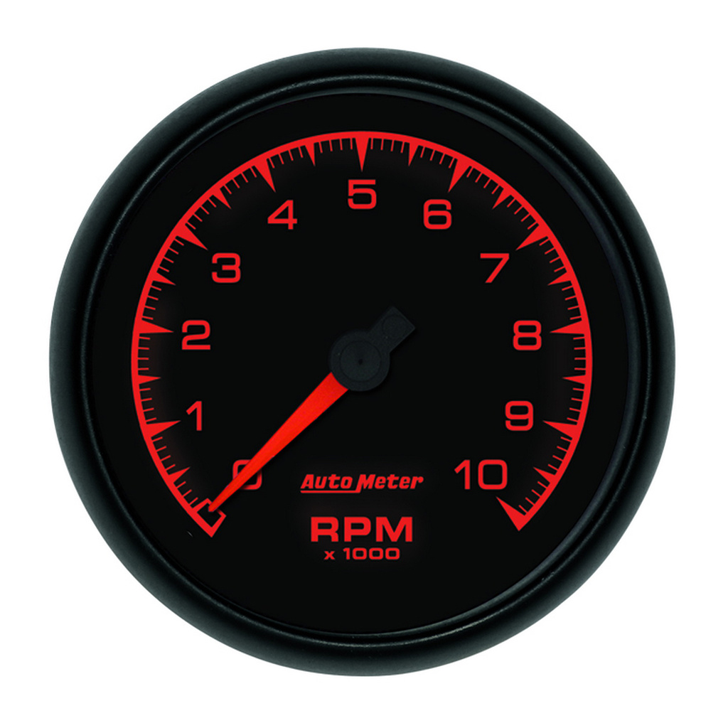 3-3/8" In-Dash Drehzahlmesser, 0-10,000 Rpm, Es