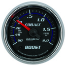 2-1/16" Boost/Vakuum, 60 Cm/Hg-2.0 Bar, Cobalt
