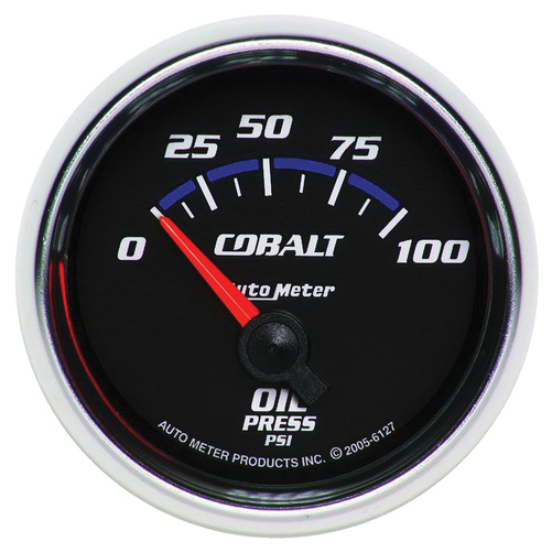 2-1/16" Öldruck, 0-100 Psi, Cobalt
