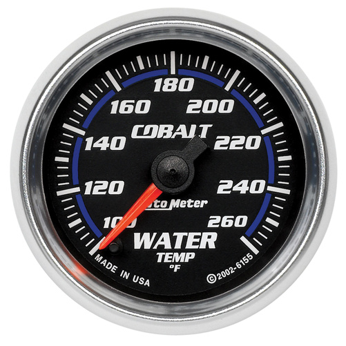 2-1/16" Wassertemperatur, 100-260 °F, Cobalt