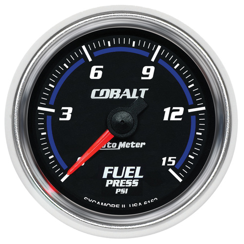 2-1/16" Kraftstoffdruck, 0-15 Psi, Cobalt