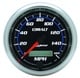 3-3/8" Drehzahlmesser, 0-160 Mph, Cobalt