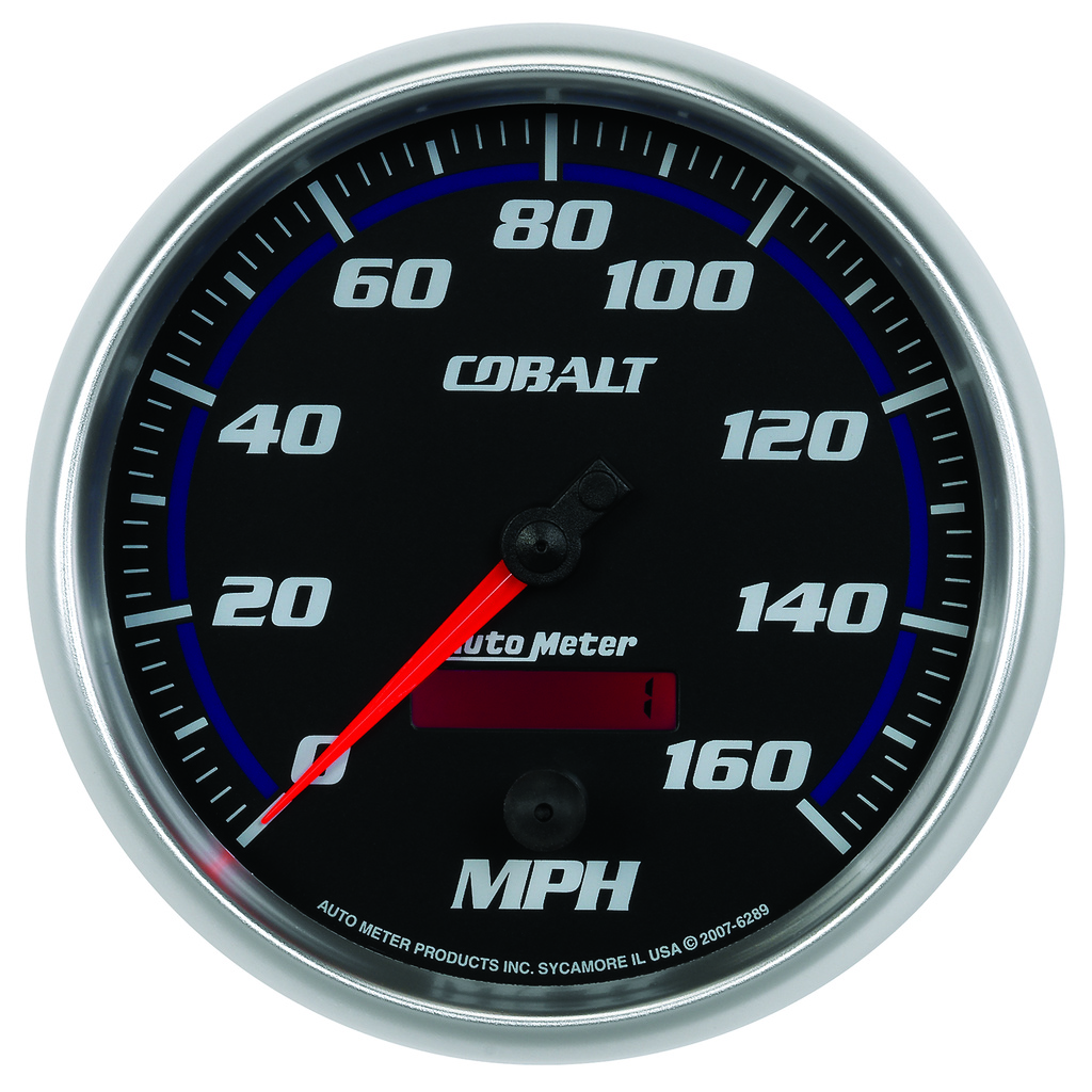 5" Drehzahlmesser, 0-160 Mph, Cobalt