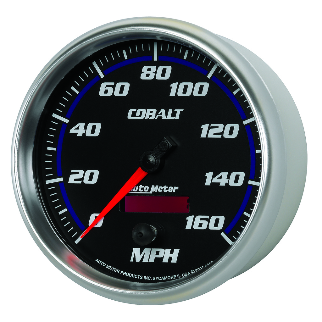 5" Drehzahlmesser, 0-160 Mph, Cobalt