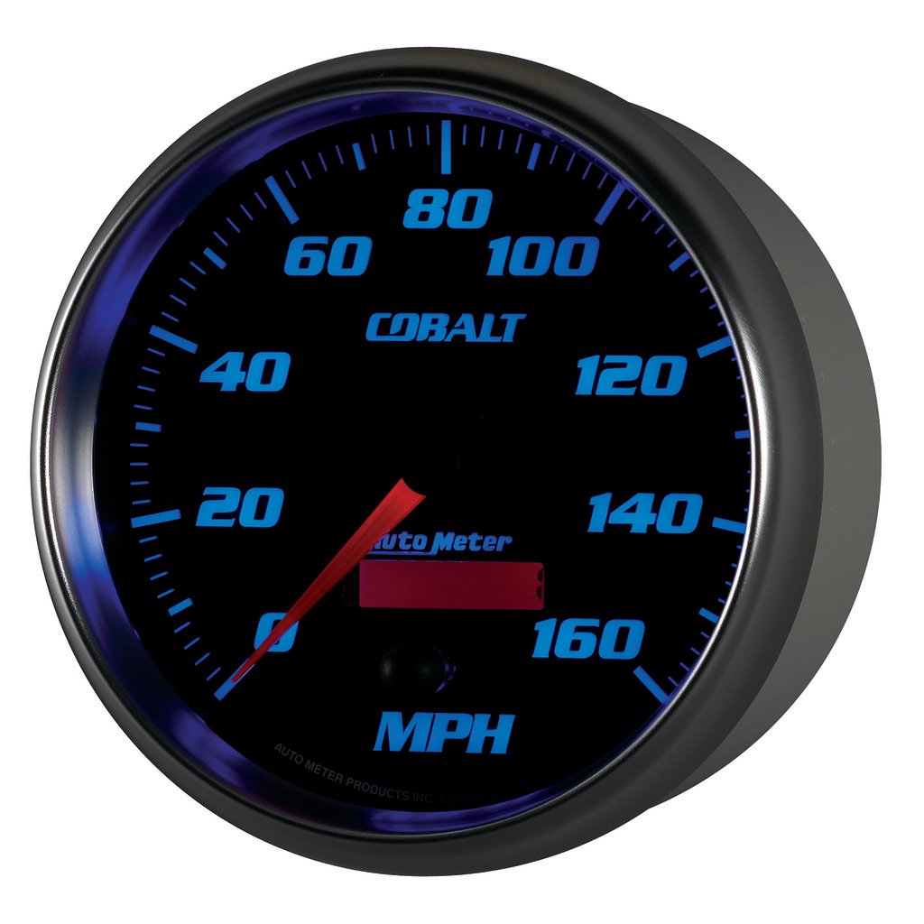 5" Drehzahlmesser, 0-160 Mph, Cobalt