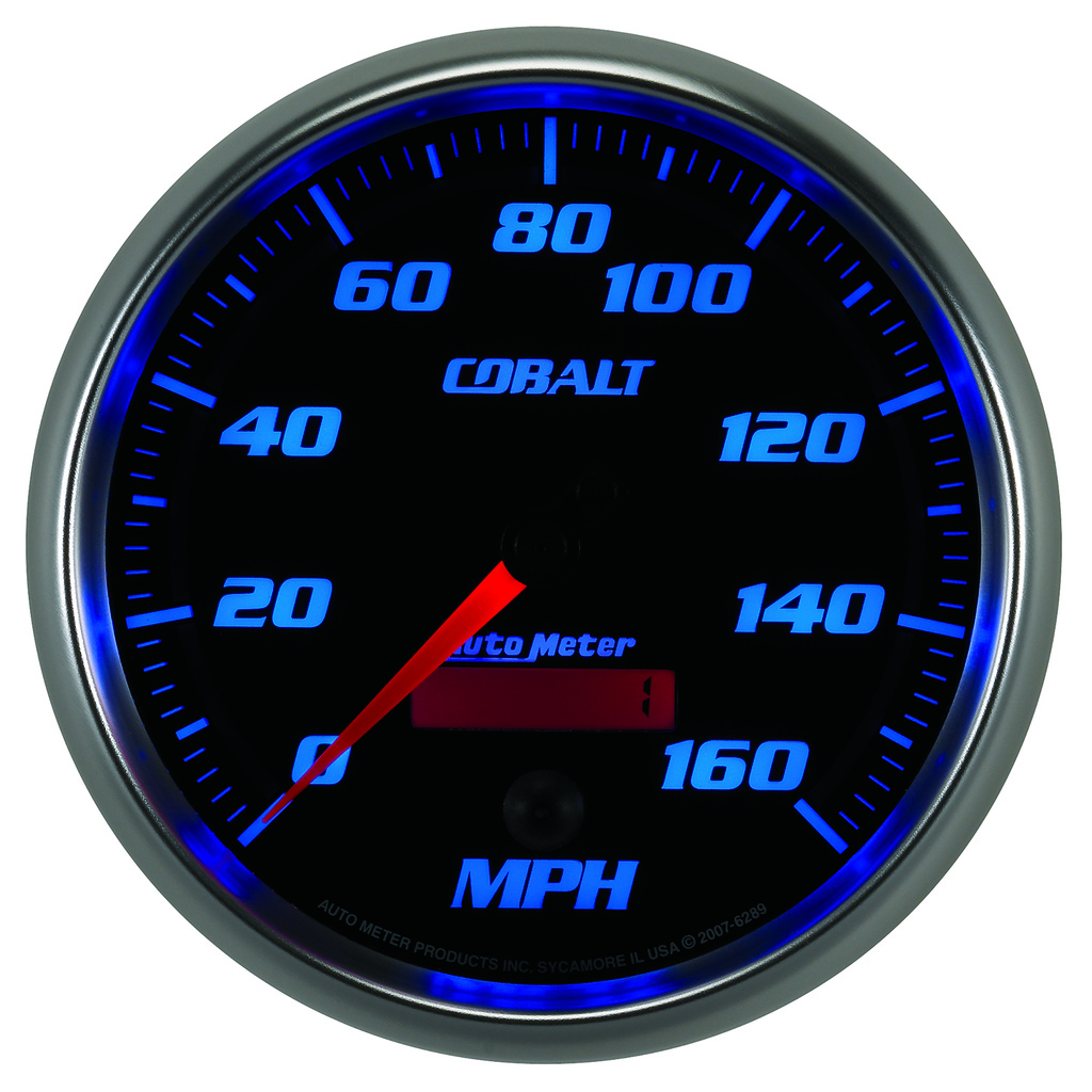 5" Drehzahlmesser, 0-160 Mph, Cobalt