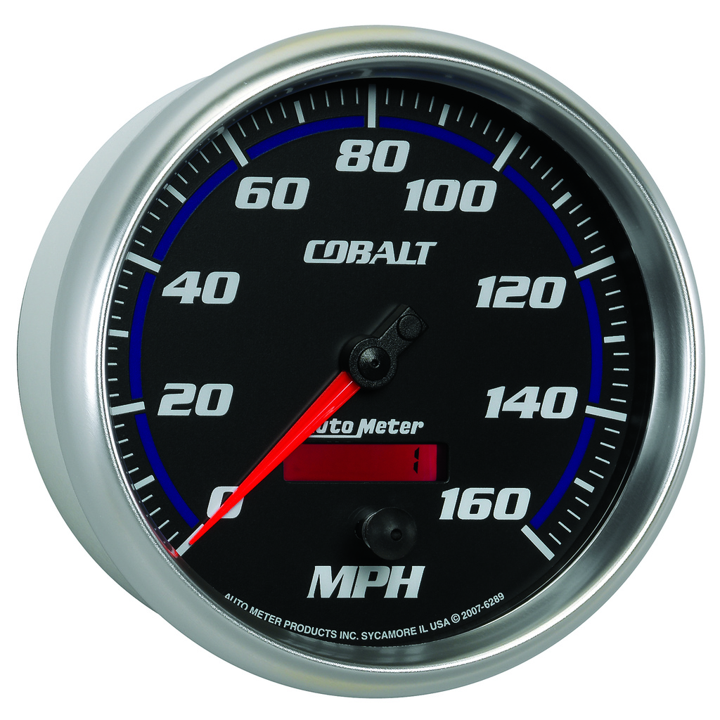 5" Drehzahlmesser, 0-160 Mph, Cobalt