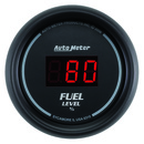 2-1/16" Kraftstoffstand, Programmable 0-280 Ω, Digital Black
