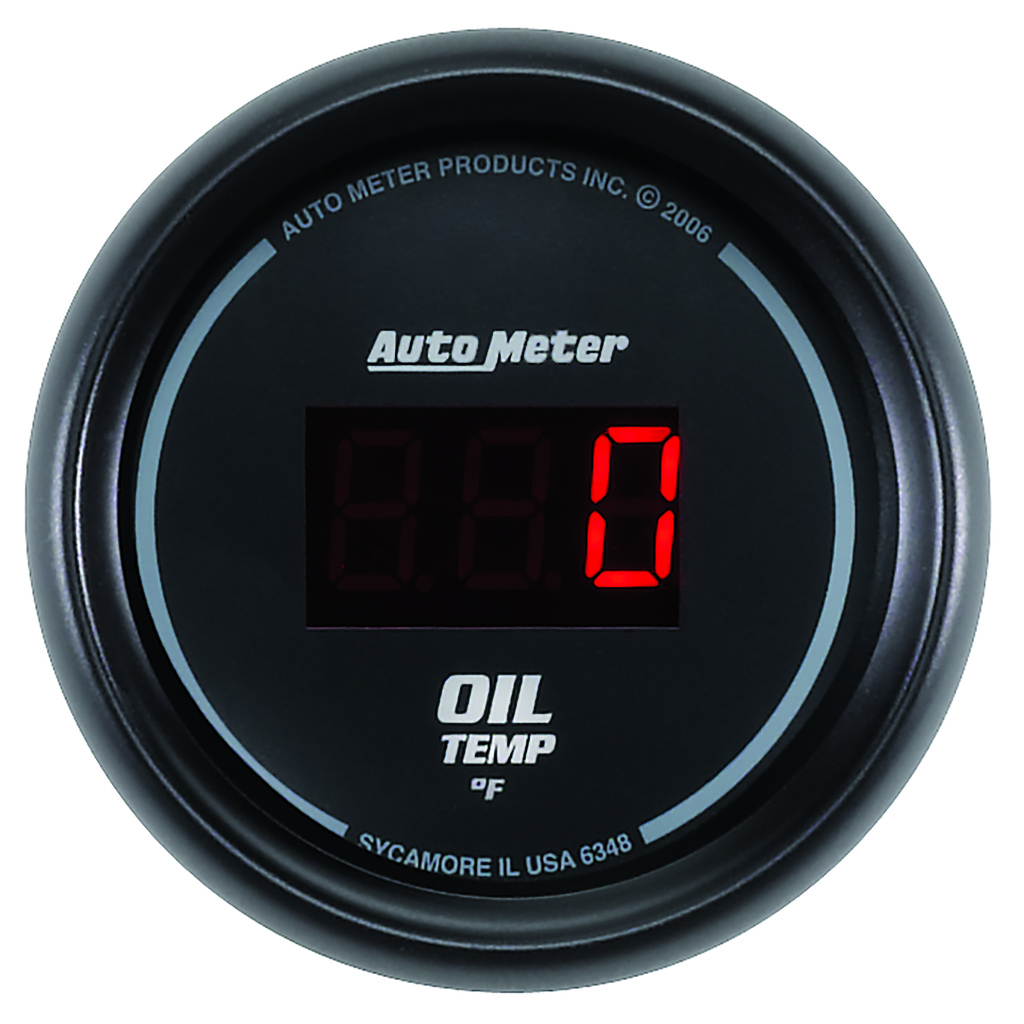2-1/16" Öltemperatur, 0-340 °F, Sport-Comp Digital