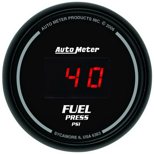 2-1/16" Kraftstoffdruck, 0-100 Psi, Sport-Comp Digital