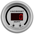 2-1/16" Two Channel Vac/Boost / Fluid Druck, Selectable Scale Psi / Bar, Ultra-Lite Elite Digital
