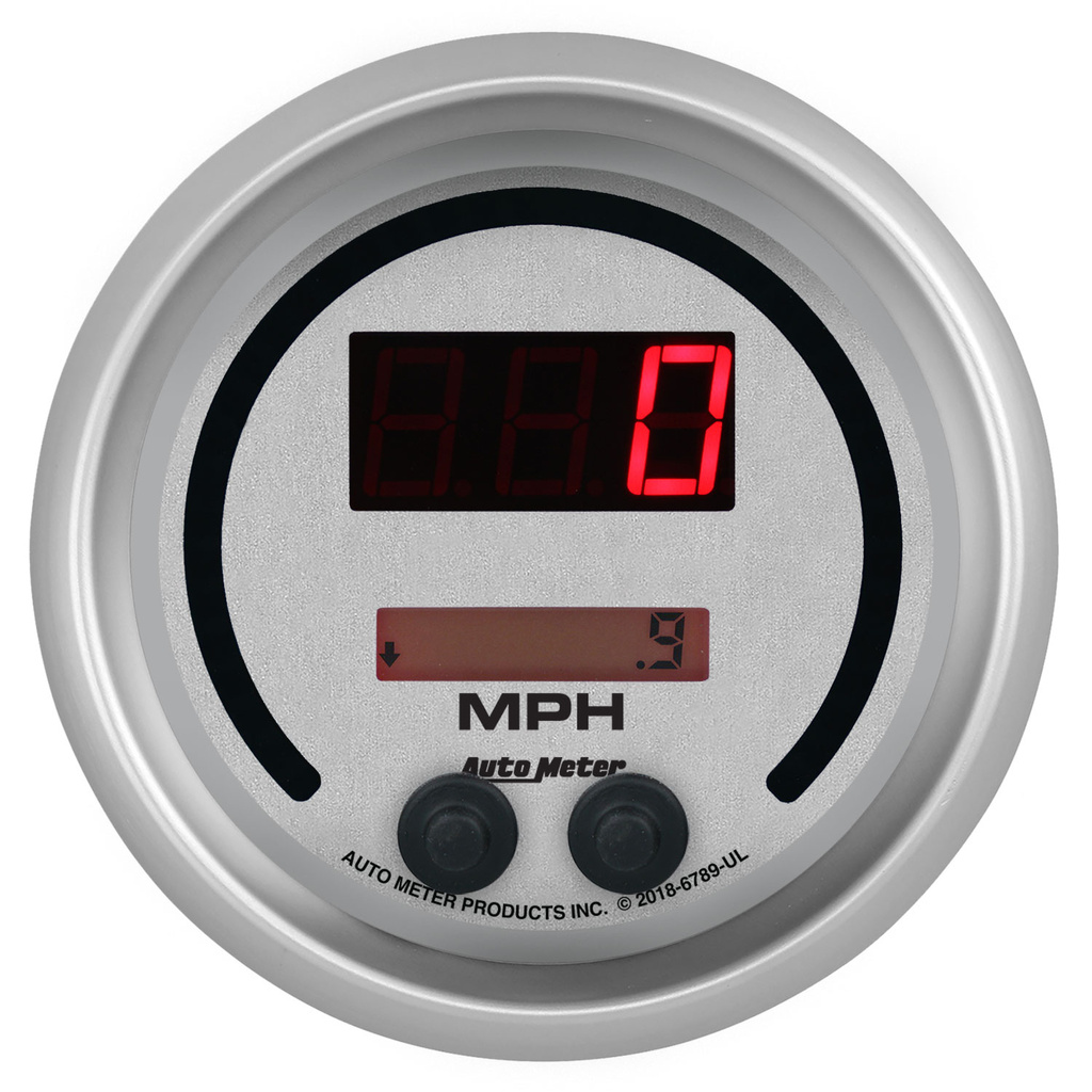 3-3/8" Drehzahlmesser 260 Mph / 260 Km/H Elec. Programmable, Ultra-Lite Elite Digital