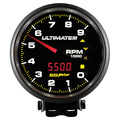 5" Drehzahlmesser, 0-9000 Rpm, Sockel, Ultimate Iii Playback, Black