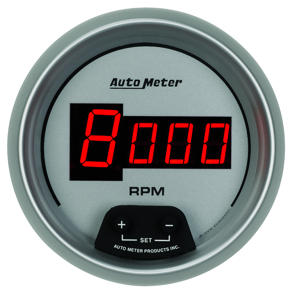 3-3/8" In-Dash Drehzahlmesser, 0-10,000 Rpm, Ultra-Lite Digital