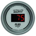 2-1/16" Kraftstoffstand, Programmable 0-280 Ω, Dig. Silver