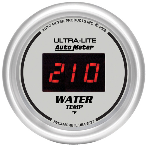 2-1/16" Wassertemperatur, 0-340 °F, Ultra-Lite Digital