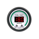 2-1/16" Two Channel Fuel Level / Voltmeter, 0-100%/8-18v, Phantom Elite Digital