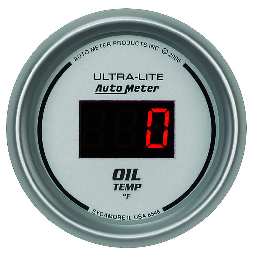2-1/16" Öltemperatur, 0-340 °F, Ultra-Lite Digital