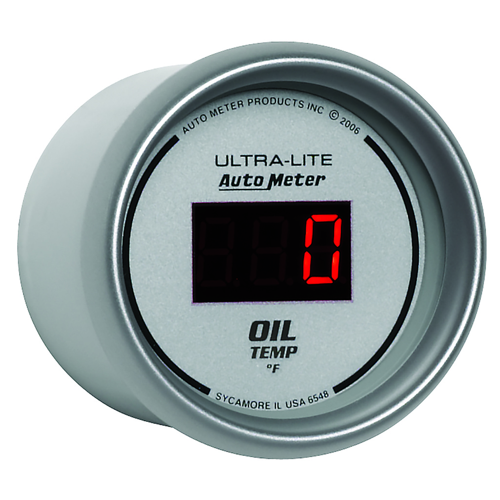 2-1/16" Öltemperatur, 0-340 °F, Ultra-Lite Digital